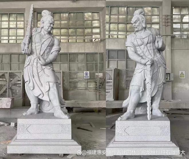 BD半岛入口石雕哼哈二将在宗祠中的粉饰意义(图2)