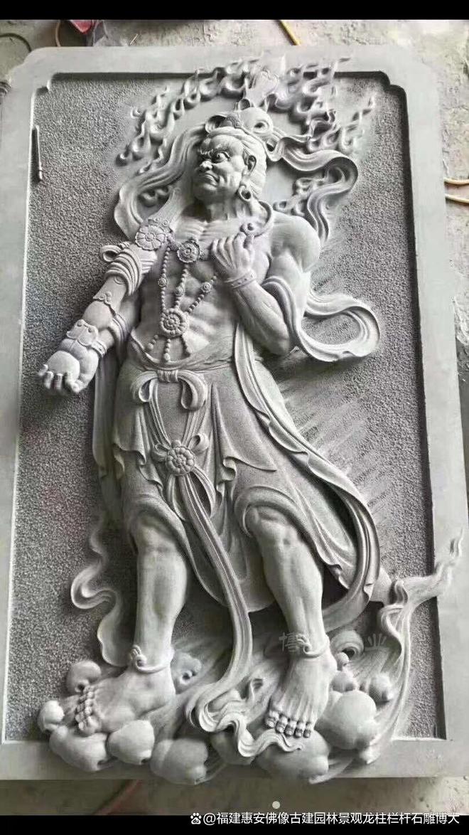 BD半岛入口石雕哼哈二将在宗祠中的粉饰意义(图4)